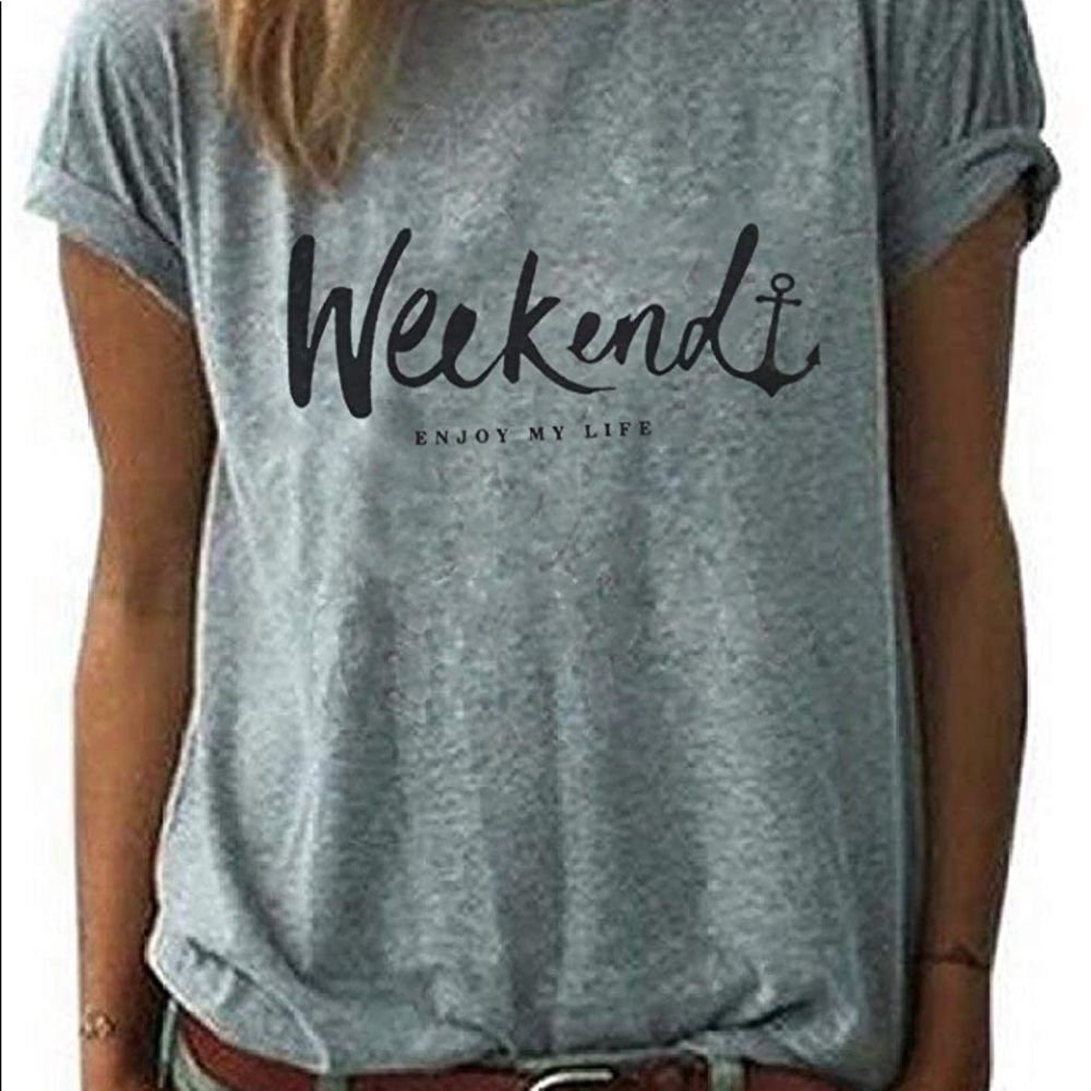 - Woman Graphic T Shirt  Weekend Anchor